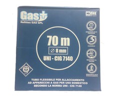 Žarna GAS+, dujoms, 8 x 15 mm