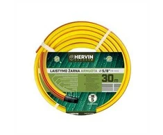 Žarna laistymo HERVIN GARDEN +, armuota, 5 sl., 15x19 mm, (5/8"), 30 m