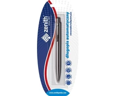 Zenith automatinis rašiklis Sidabrinis bls, metalinis, pilkos/sidabro spalvos
