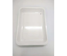 Zenker emalio kepimo indas 40,5 x 29,5 x 6 cm žalios kreminės spalvos