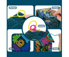Zgeer 3D sensorinis namas su lazdelėmis Antistresinis žaislas, skirtas ADHD, AI