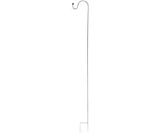 Besk Žibinto laikiklis metalinis 96cm, baltas