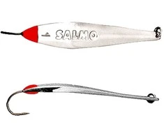 Žieminė blizgė su vienšakiu kabliuku SALMO-1 vertikali