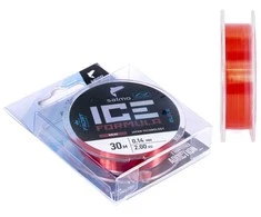 Žieminis monofilinis valas Elite Ice Formula Salmo 30m/0.14mm/2kg Wine Raudona