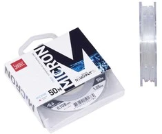 Žieminis monofilinis valas Micron Lucky John 50m/0.10mm/1.05kg