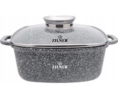 Zillner Kepimo puodas troškinimui, kepimui, marmuriniam kepimui 22x22cm / 3,5L