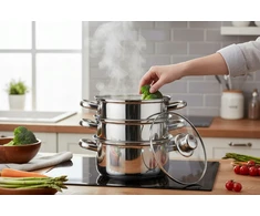 Zilner Garinimo puodas 22 cm garintuvas 5 elementų ZL-9708
