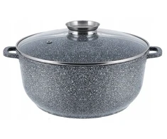 Zilner Marmurinis puodas su dangčiu 13,5l / 36cm