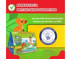ZIMPLI KIDS GELLA KURIMO RINKINYS SU FIGURĖLĖMIS IR DINO PAdėklu 3+
