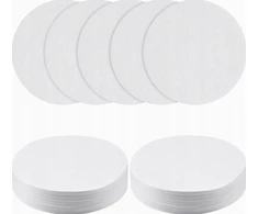 ZIYAO Apvalus popierinis filtras 51 mm, 100 vnt, espreso kavai