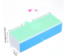 ZIYAO NAGU POLIRAVIMO BLOKAI 6 VNT BUFERINĖ DILTELĖ 9X35X25CM KEMPINĖ