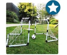 Zlaro 2in1 Dideli futbolo vartai 185x120 cm su kamuoliu ir pompa