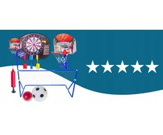 Zlaro Komplektas: krepšinio vartai vaikams, futbolo vartai + kamuolys