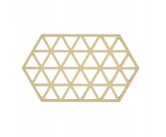 Zone Denmark Zona Danija Triangles L24 Warm Sand 12430 indų kilimėlis