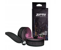 ZTTO Grip dviračio apvyniojimas, EVA PU vairo rankenos + kištukai, ROŽINIAI KLIJAI