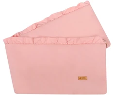 Zuzpol Ochraniacz do łóżeczka 180 cm do łóżeczka 120x60 rožinė FRILL