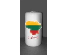 Žvakė Lietuva 2 Sveču darbnīca 5x10cm