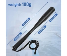 Žvejybos kunigas 25 cm aliuminio kieto lengvas žuvienė