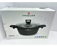 ZWIEGER FORTE PUODAS 3 L SU DANGIU 20 CM Juodas INDUKCINIS ALUMINIS