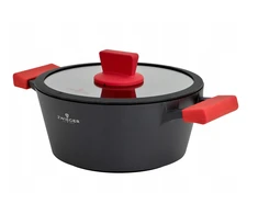 Zwieger Puodas su dangčiu 3,5 L Obsidianas
