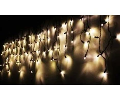 Žybsinti el. lauko girlianda VARVEKLIS, IP65 230-240V, 360LED 17W šaltai balta sujungiama, 7,1xh0,7m