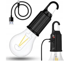 ŽYGIAUSIŲ LEMPŲ LEMPUTĖS KEMPINGAS LED LED USB STOVYKLĖS RANKENĖ