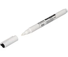 Faster Tools Žymeklis FASTER Permanent Baltas, Baltas, 1.2mm