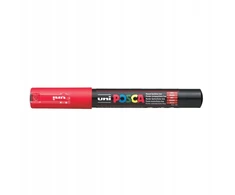 Žymeklis UNI Posca PC-1M, apvalus, 0.7 mm, raudonas