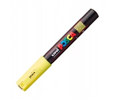 Žymeklis UNI Posca PC-1M, apvalus, 0.7 mm, geltonas
