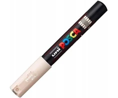 Žymeklis UNI Posca PC-1M, apvalus, 0.7 mm, smėlio