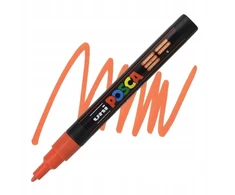 Žymeklis UNI Posca PC-3M, apvalus, 0.9 - 1.3 mm, oranžinis