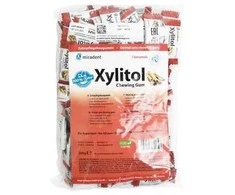 Miradent Xylitol cinamono skonio kramtomosios gumos 100 x 2 vnt.