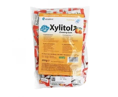 Miradent Xylitol kramtomosios gumos, vaisių skonio, 100 x 2 vnt.