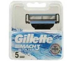 Gillette Mach3 Start pakeičiamosios galvutės (5 vnt.)