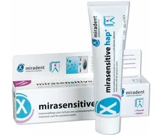 Miradent mirasensitive HAP+ dantų pasta jautrių dantų priežiūrai, 50 ml.