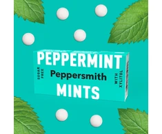 Peppersmith konfektai su ksilitoliu ir pipirmėtės skoniu, 25 vnt.
