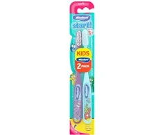 Wisdom Twin vaikų dantų šepetėliai, 2 vnt. (S)