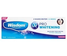 Wisdom UV PRO Whitening dantų pasta (75 ml)