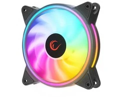 ARGB ventiliatoriaus komplektas Rampage COOLWIND F3. 3x12 cm. 1200 RPM su ventiliatorių valdikliu