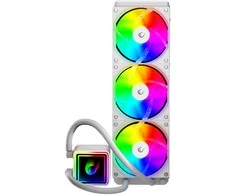 CPU AUŠINTUVAS RAMPAGE INFINITE V360 Baltas ARGB LGA1700/1851/AM5 360mm Liquid Cooler