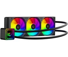 CPU AUŠINTUVAS RAMPAGE INFINITE V360 Juodas ARGB LGA1700/1851/AM5 360mm Liquid Cooler