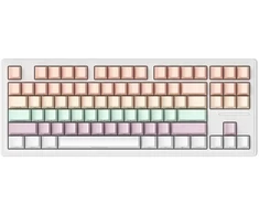 Mechaninė žaidimų klaviatūra Attack Shark M87 Rožinė Gradien 75% RGB