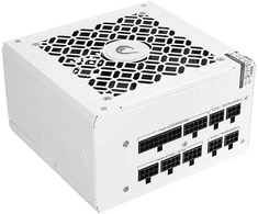 Modulinis maitinimo šaltinis Rampage Mate M750-80PB 750W 12cm Fan. 80 Plus Bronze. Active PFC. Full Modular. Baltas