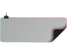 Pelės kilimėlis Rampage Pulsar RGB XL (MP-22) Pilkas 300x800x3mm RGB LED Gaming