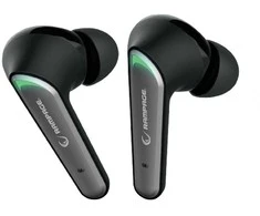 Rampage RM-TWS01G VIPER juodos „Bluetooth TWS“ žaidimų ausinės su mikrofonu
