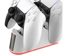 Rampage RP-PS5 PlayStation 5 greito įkrovimo stotelė su RGB apšvietimu