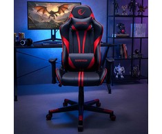 Žaidimų kėdė Rampage KL-R17 TITAN. raudona/juoda