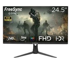 Žaidimų monitorius Rampage CYCLOPS CY25R240 25", 240Hz,, 1ms. Full HD, HDR, Freesync, RGB pašvietimas