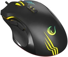 Pelė žaidimams Rampage SMX-G38 CLAW. USB. 8 klavišai. 7200 dpi. RGB LED. 2 nuimami magnetiniai šoniniai klavišai