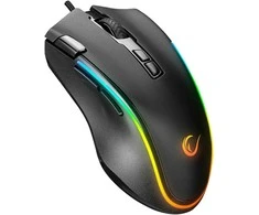 Pelė žaidimams Rampage SMX-G72 GREEDY. 8 klavišai. dvigubo paspaudimo ratukas. RGB apšvietimas. makro programuojama